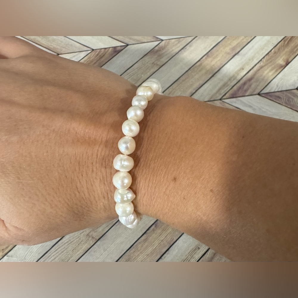 Vintage Fresh Water Pearl Bracelet - Picture 3 of 4